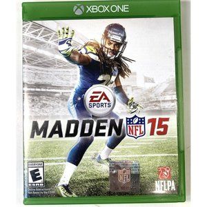 Madden NFL 15 Microsoft Xbox One Football Video Game EA Sports Complete Rated E